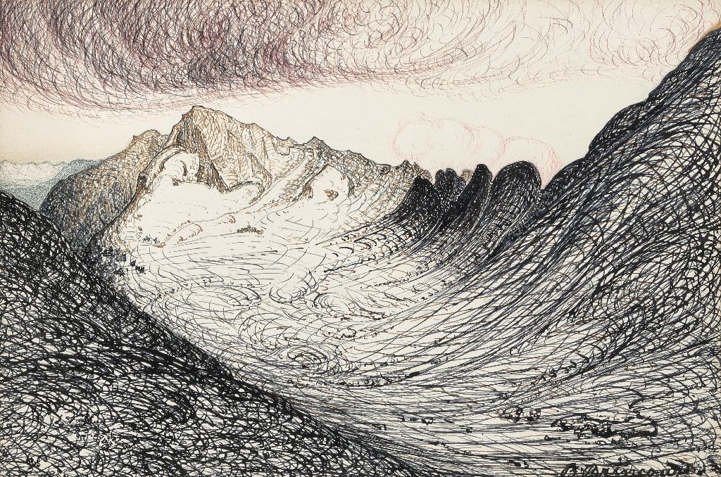Untitled (Alpine Landscape)
