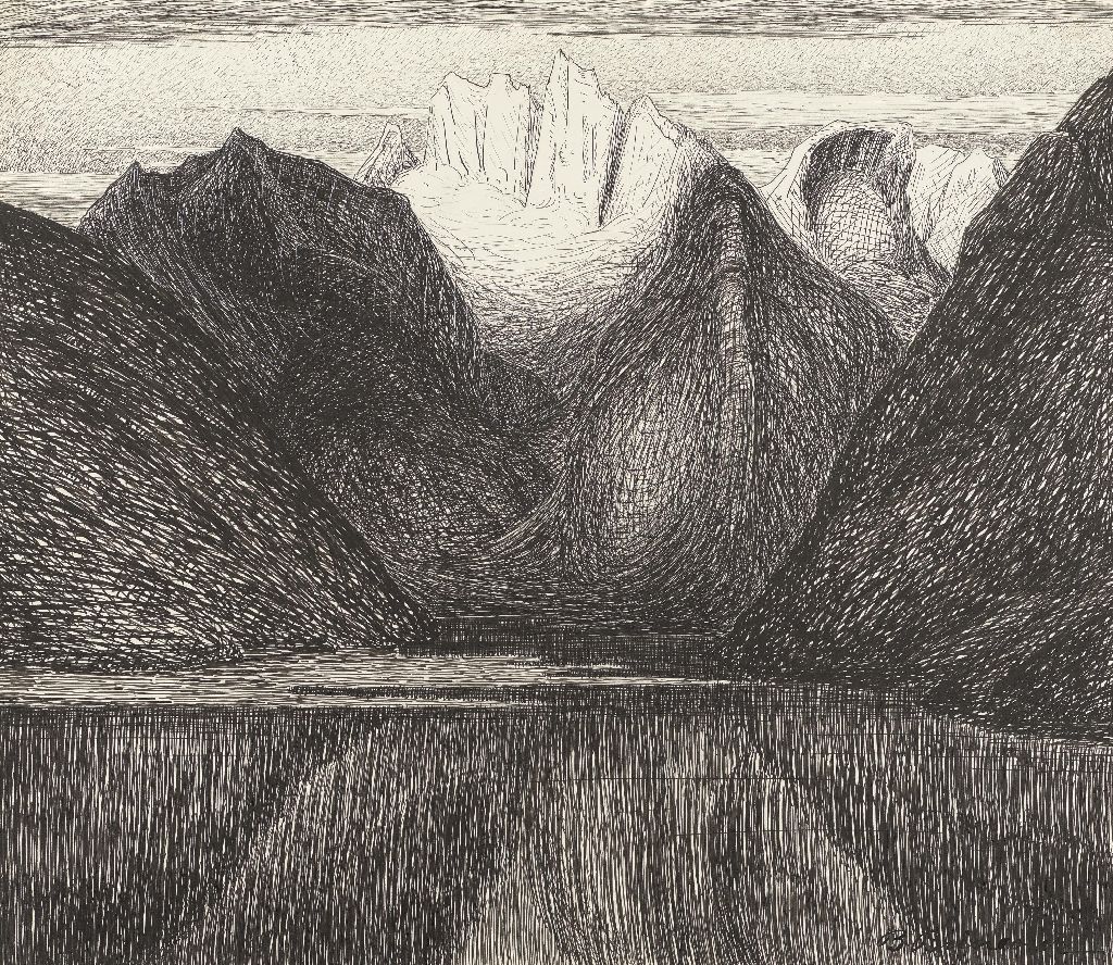 Untitled (Alpine Lake)